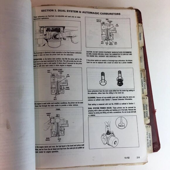 Mechanics Parts Manual Lauson Power Products Peerless Tecumseh Vintage 1983 - Picture 6 of 8
